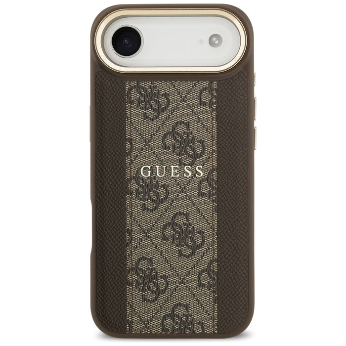 Guess 4G Stripe MagSafe case for iPhone Air - brown