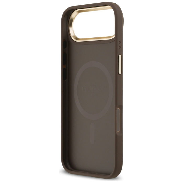 Guess 4G Stripe MagSafe case for iPhone Air - brown