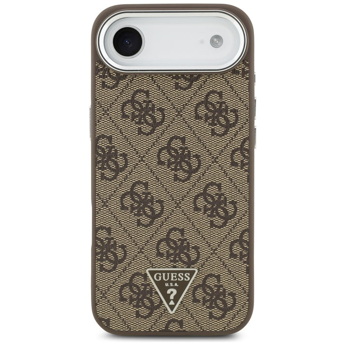Guess 4G Triangle Logo MagSafe case for iPhone Air - brown