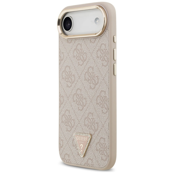 Guess 4G Triangle Logo MagSafe Case for iPhone Air - Rose Gold