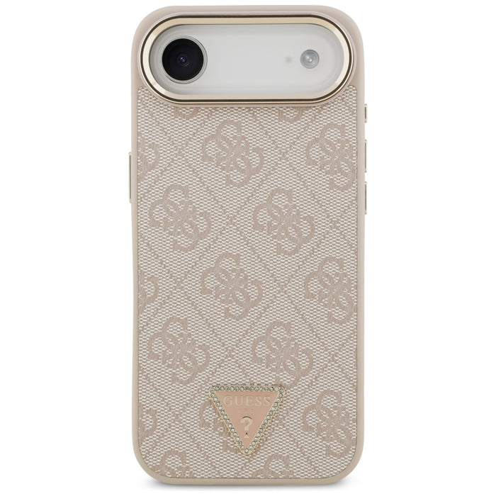 Guess 4G Triangle Logo MagSafe Case for iPhone Air - Rose Gold