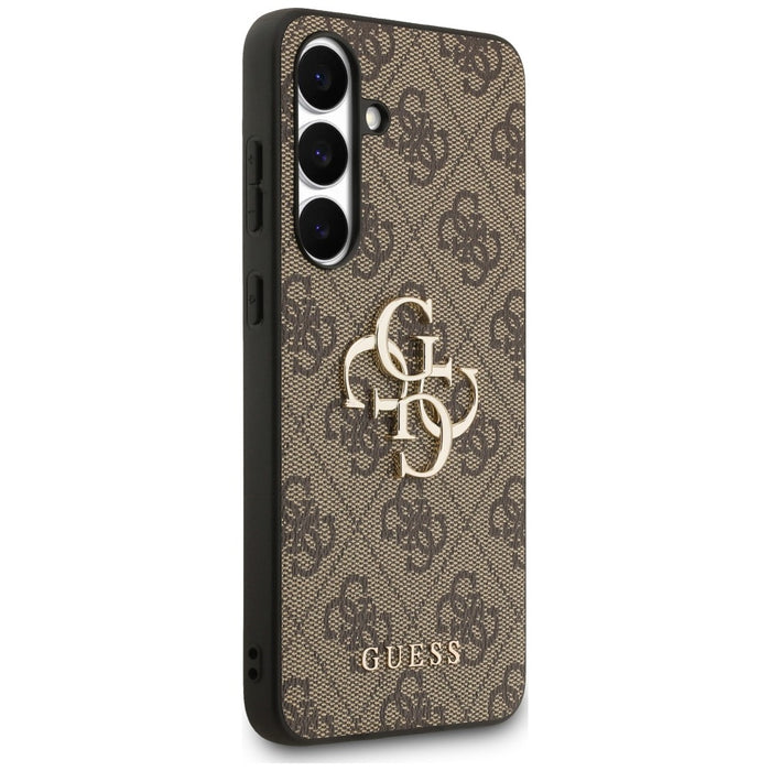 Guess Big 4G Classic Logo Case for Samsung Galaxy S25 FE - Brown