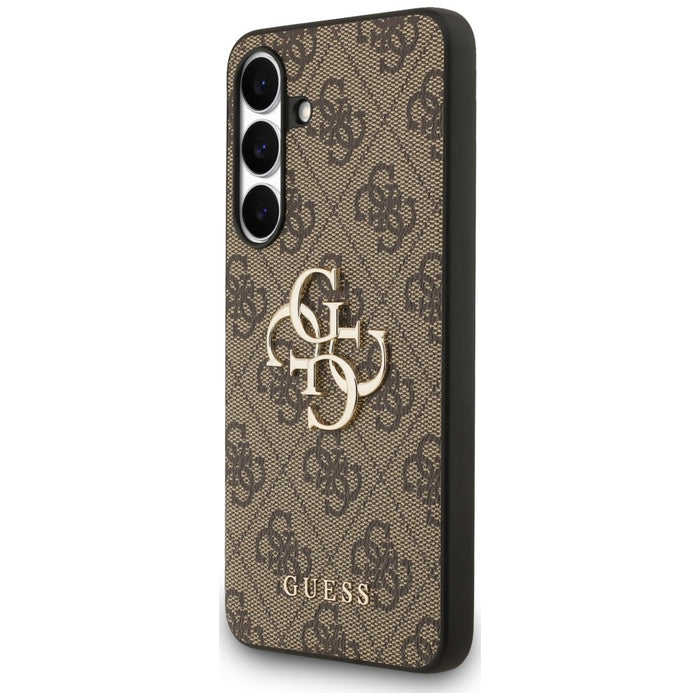 Guess Big 4G Classic Logo Case for Samsung Galaxy S25 FE - Brown