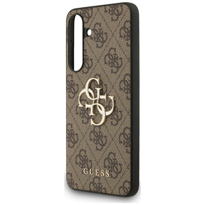 Guess Big 4G Classic Logo Case for Samsung Galaxy S25 FE - Brown