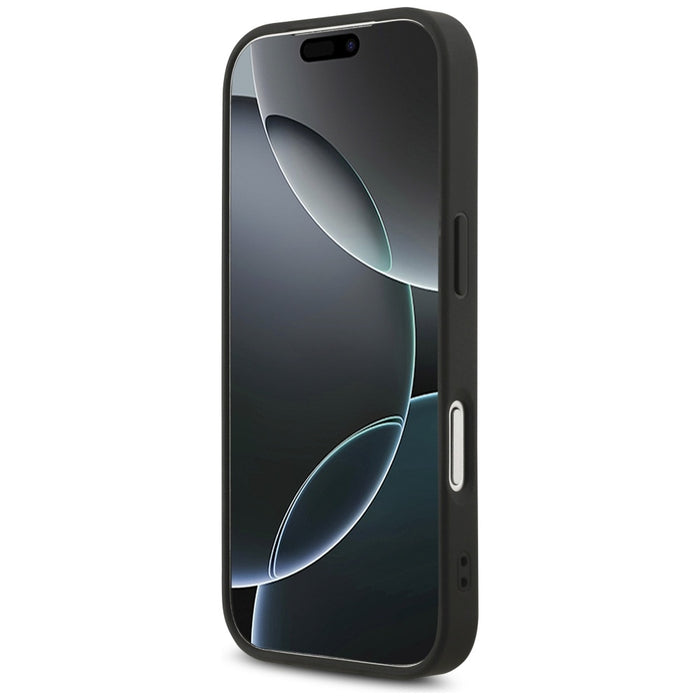 Guess Fixed Glitter Big 4G case for iPhone 17 Pro - black