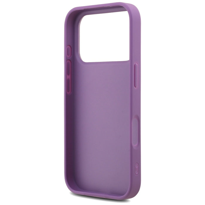 Guess Fixed Glitter Big 4G case for iPhone 17 Pro - purple