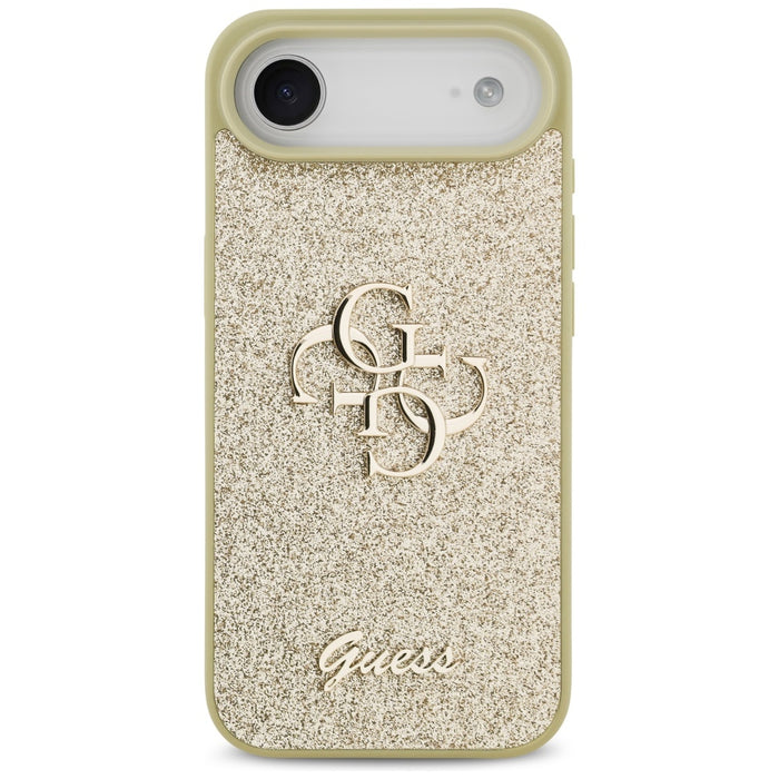 Guess Fixed Glitter Big 4G case for iPhone Air - gold