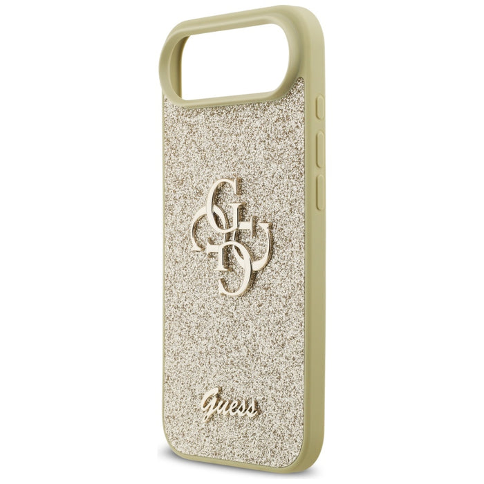 Guess Fixed Glitter Big 4G case for iPhone Air - gold