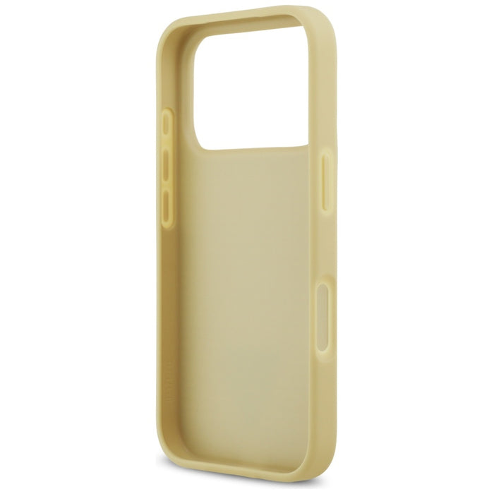 Guess Rhinestone Triangle Logo iPhone 17 Pro Case - Gold