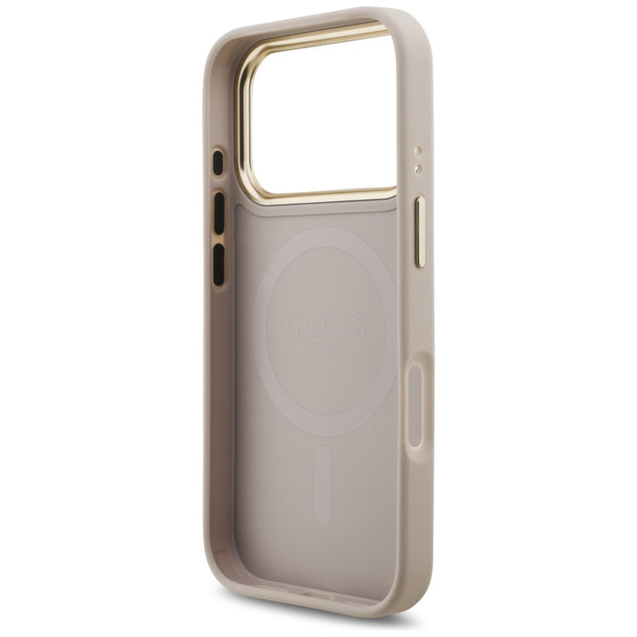 Guess 4G Stripe MagSafe Case for iPhone 17 Pro - Pink