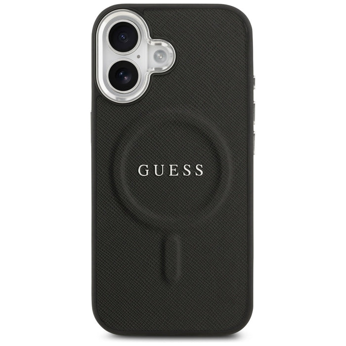 Guess Classic Logo MagSafe Case for iPhone 17 - Black