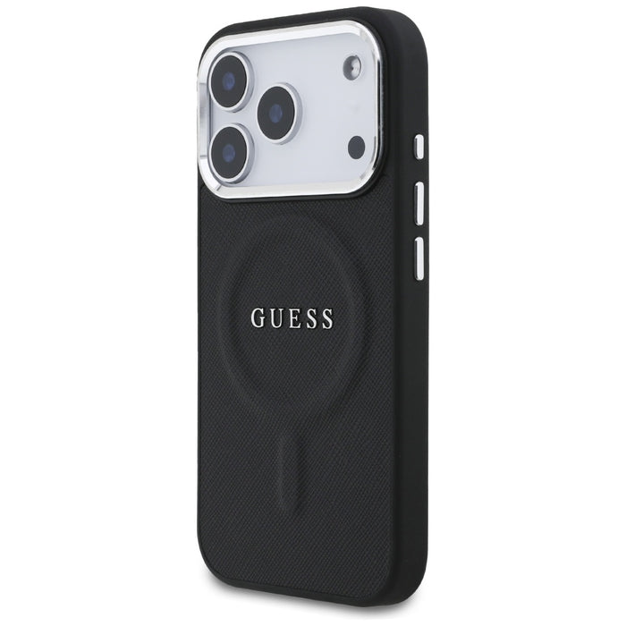 Guess Classic Logo MagSafe Case for iPhone 17 Pro - Black