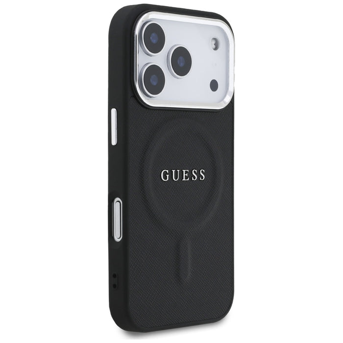Guess Classic Logo MagSafe Case for iPhone 17 Pro - Black
