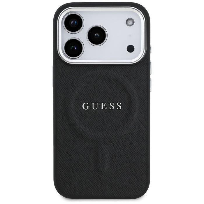Guess Classic Logo MagSafe Case for iPhone 17 Pro - Black