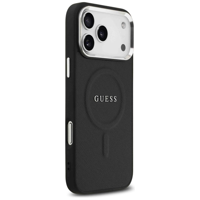 Guess Classic Logo MagSafe Case for iPhone 17 Pro Max - Black