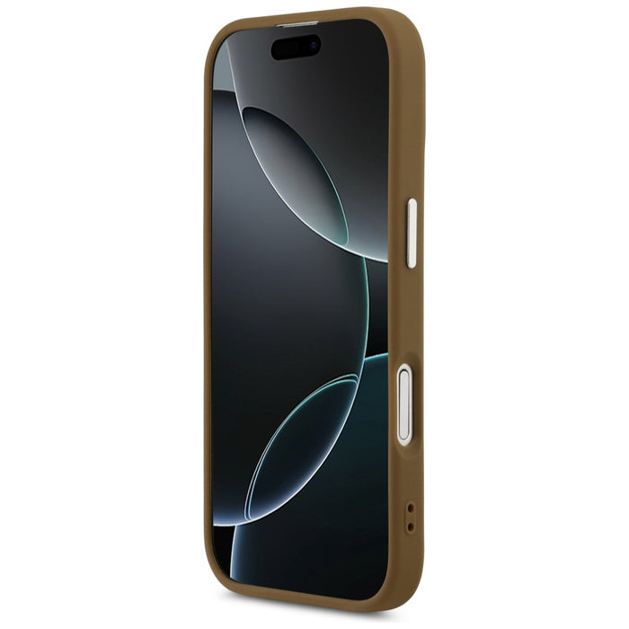 Guess Triangle Logo MagSafe case for iPhone 17 - brown