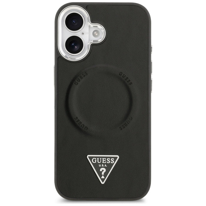 Guess Triangle Logo MagSafe case for iPhone 17 - black