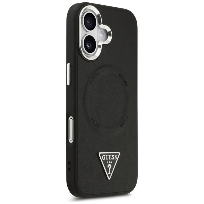 Guess Triangle Logo MagSafe case for iPhone 17 - black