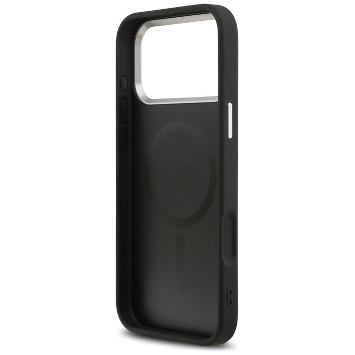Guess Triangle Logo MagSafe case for iPhone 17 Pro - black