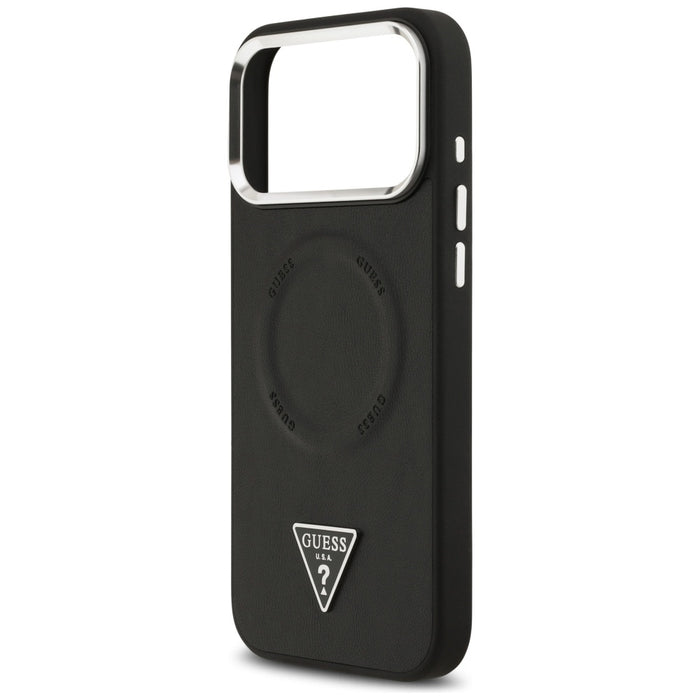 Guess Triangle Logo MagSafe case for iPhone 17 Pro - black