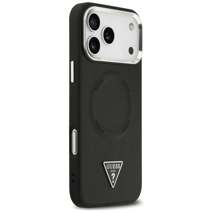 Guess Triangle Logo MagSafe case for iPhone 17 Pro - black