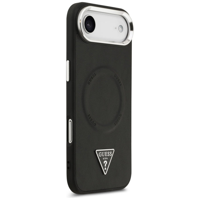 Guess Triangle Logo MagSafe Case for iPhone Air - Black