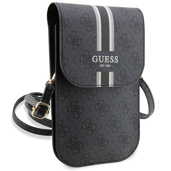 Guess 4G Stripe Handbag - Black