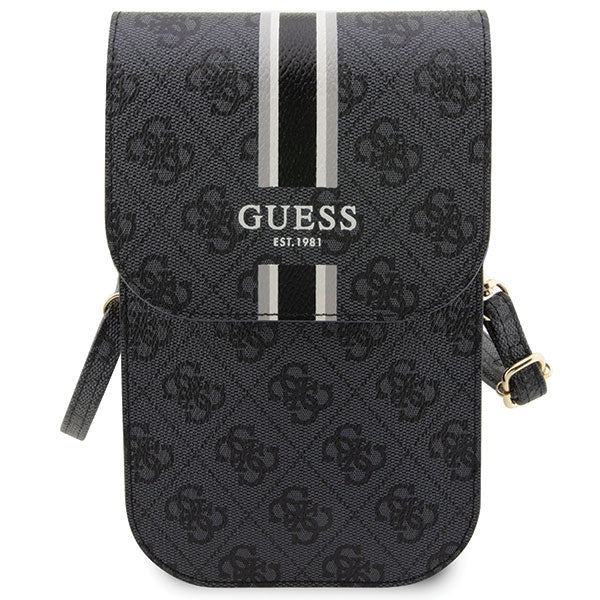 Guess 4G Stripe Handbag - Black