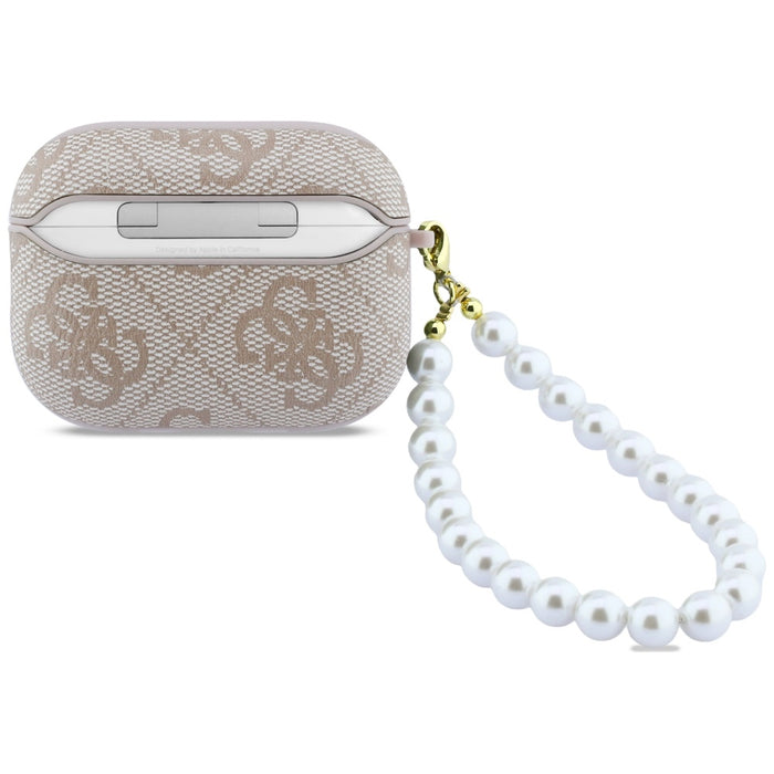 Guess 4G Pearl Strap Case for AirPods Pro 3 - Pink