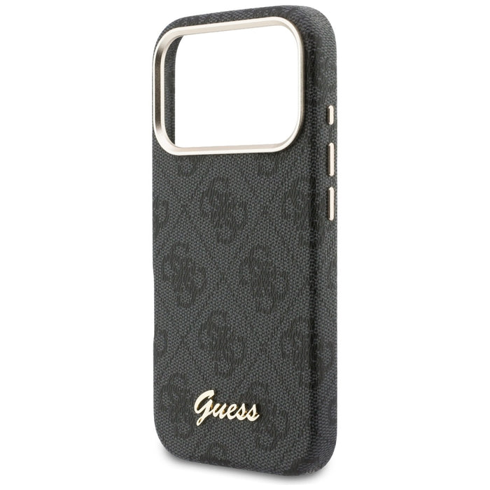 Guess 4G Script MagSafe case for iPhone 17 Pro - black