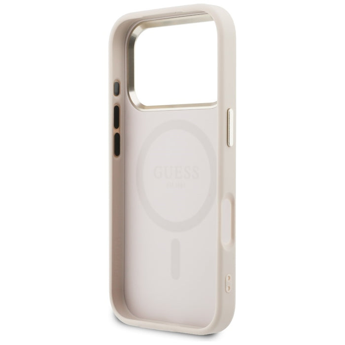Guess Perforated 4G MagSafe Case for iPhone 17 Pro - Pink