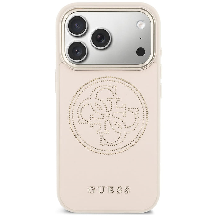 Guess Perforated 4G MagSafe Case for iPhone 17 Pro - Pink