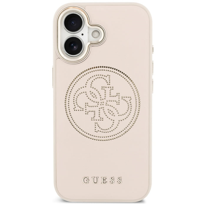 Guess Perforated 4G MagSafe Case for iPhone 17 - Pink