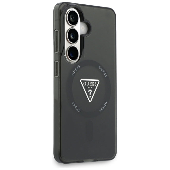 Guess IML Gradient Triangle MagSafe Case for Samsung Galaxy S26 - Black