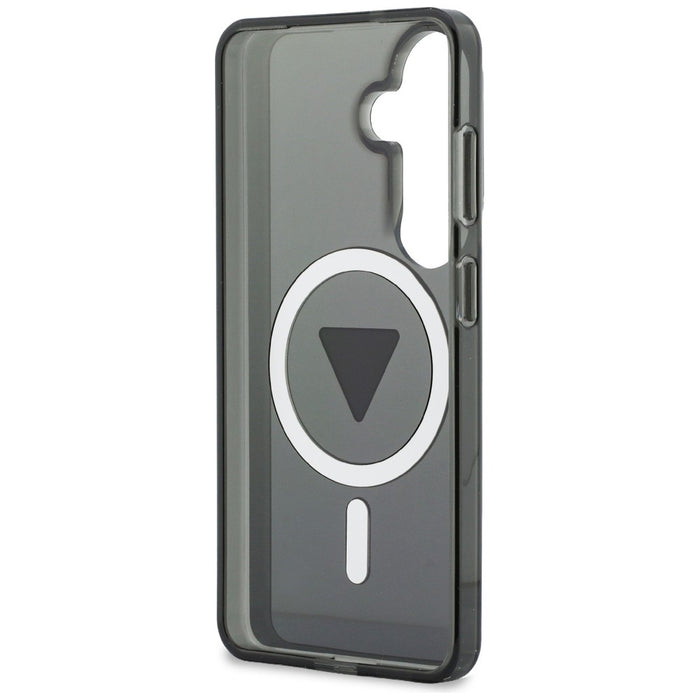 Guess IML Gradient Triangle MagSafe Case for Samsung Galaxy S26 - Black