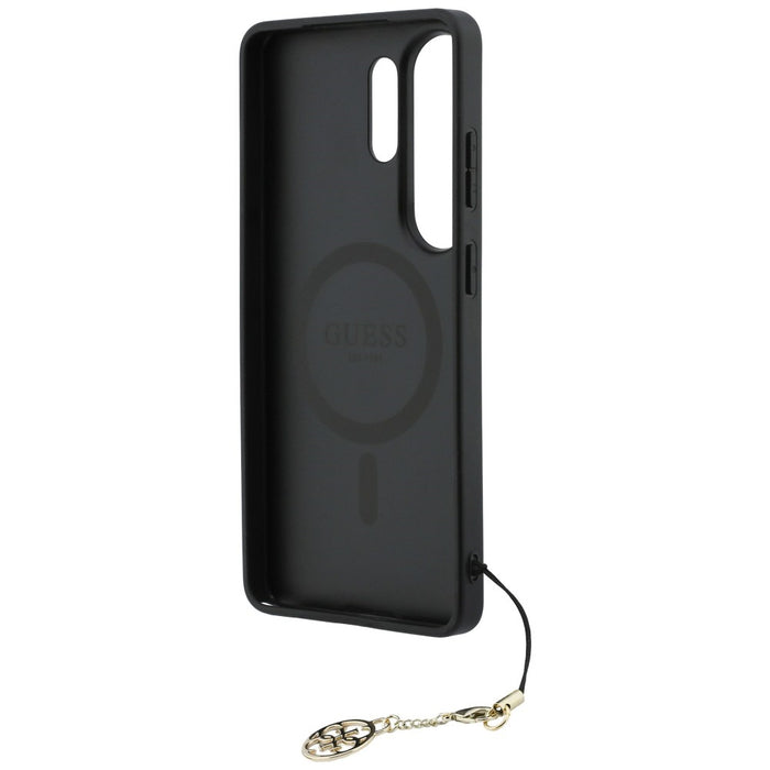 Guess 4G Classic Logo Charm MagSafe case for Samsung Galaxy S26 Ultra - black