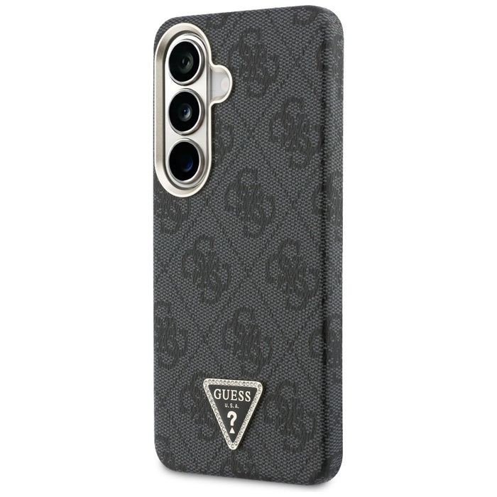 Guess 4G Triangle Logo MagSafe Case for Samsung Galaxy S26 - Black