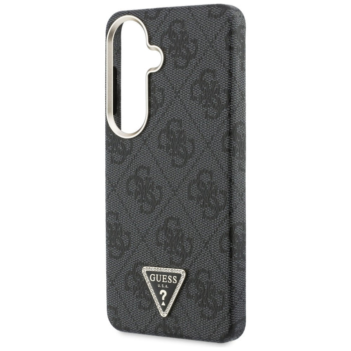 Guess 4G Triangle Logo MagSafe Case for Samsung Galaxy S26 - Black