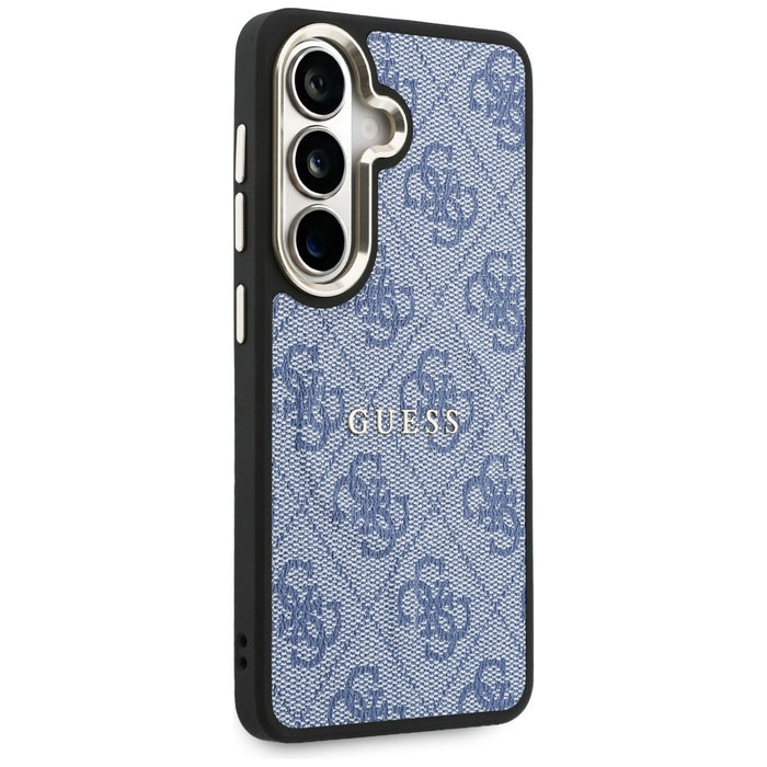 Guess 4G Embossed Ring MagSafe case for Samsung Galaxy S26 - blue