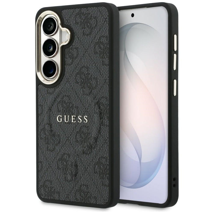 Guess 4G Embossed Ring MagSafe case for Samsung Galaxy S26+ - black