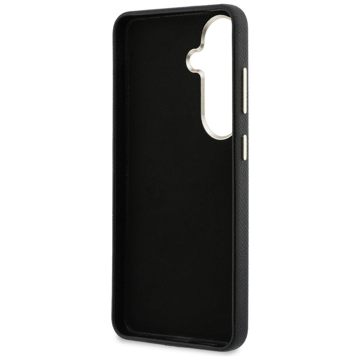 Guess Grained Big 4G Metal Logo case for Samsung Galaxy S26 - black