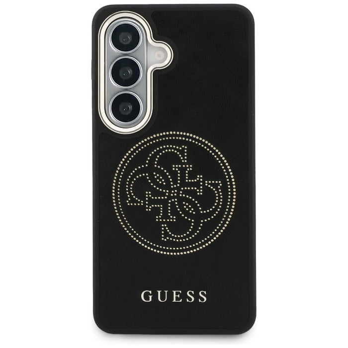 Guess Perforated Logo MagSafe Case for Samsung Galaxy S26 - Black