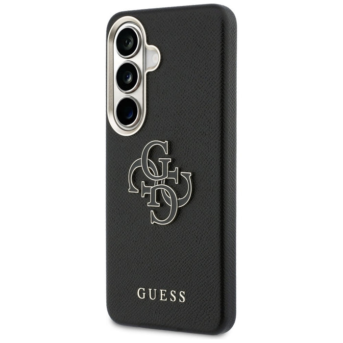 Guess Grained Big 4G Metal Logo case for Samsung Galaxy S26+ - black