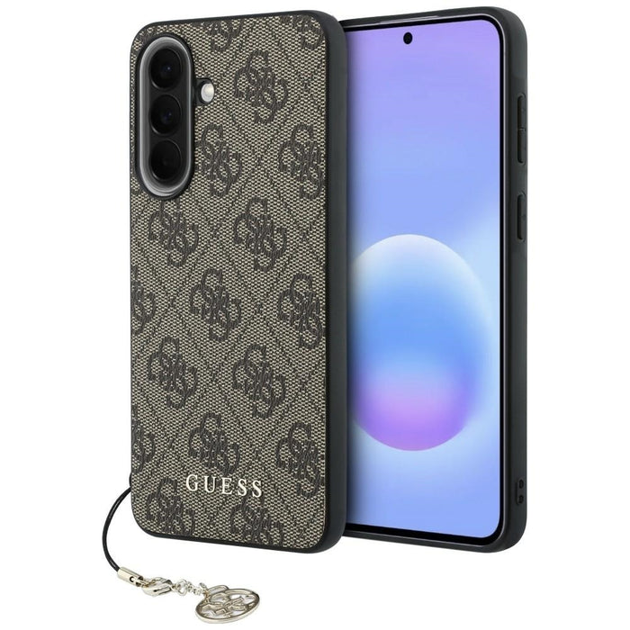 Guess 4G Charm Case for Samsung Galaxy A57 5G - Brown