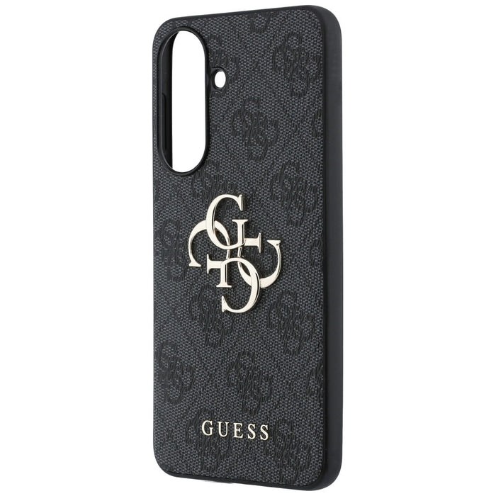 Guess Leather 4G Metal Logo Case for Samsung Galaxy A57 5G - Black