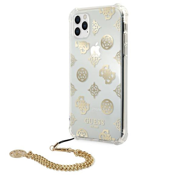 Guess Peony Chain Collection iPhone 11 Pro Case - Gold
