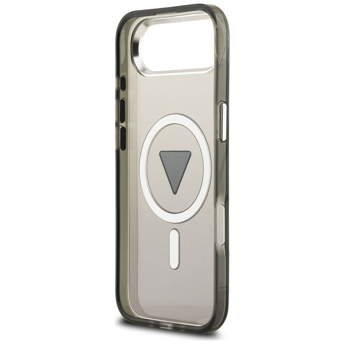 Guess IML Gradient Triangle Logo MagSafe case for iPhone Air - black