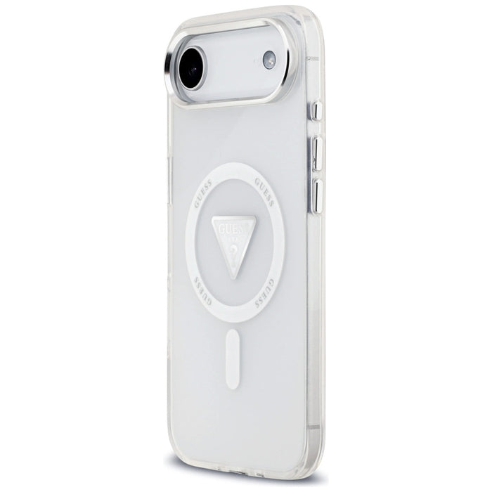 Guess IML Gradient Triangle Logo MagSafe Case for iPhone Air - Clear