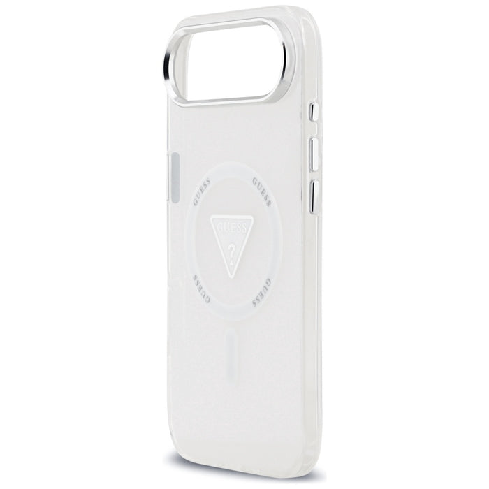 Guess IML Gradient Triangle Logo MagSafe Case for iPhone Air - Clear