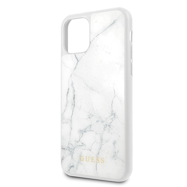Guess Marble Case for iPhone 11 Pro - White